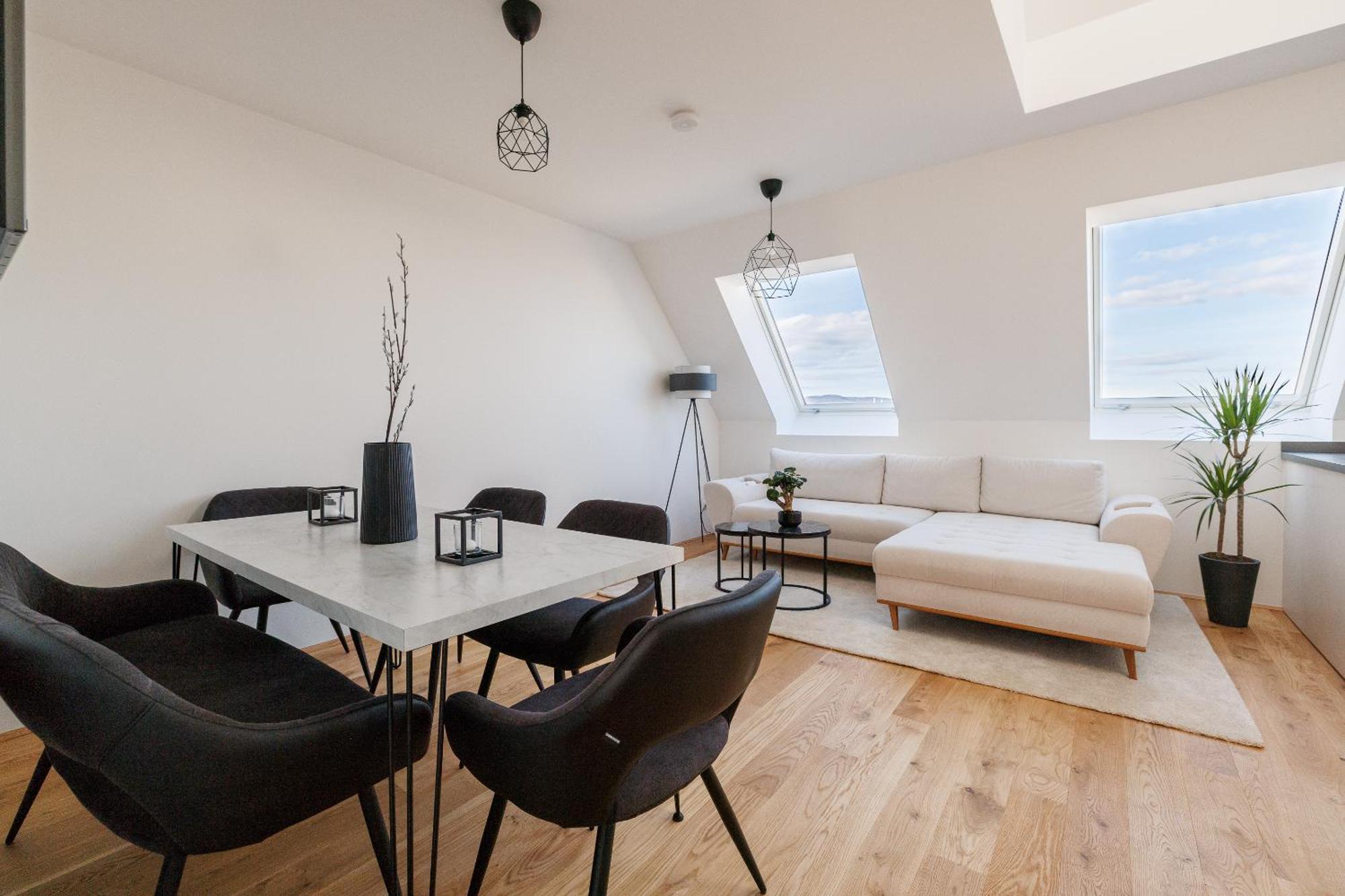 Symphony Apartments 38 - Modern Loft With Terrace And Grill In Central Location Vídeň Exteriér fotografie